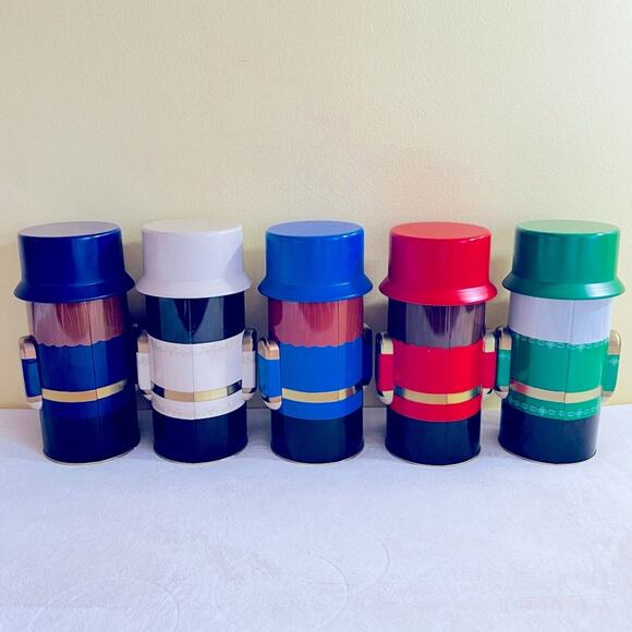 (5) Harrys of London Colorful Christmas Nutcracker Tin, Candy Cookies Gift Set - Picture 2 of 6